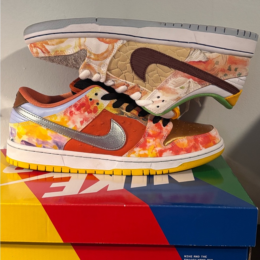 Size 9 - Nike SB Dunk Low Street Hawker 2021 (CV1628-800)
